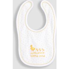 White Welcome Little One Bib
