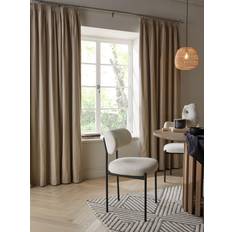 Gardiner & Tillbehör NEXT Natural Dark Cotton Blackout Thermal Curtains