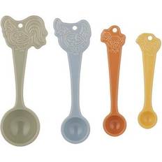 Measuring Cups Mason Cash Set Of 4 Home To Roost Stoneware Cockerel Measuring Cup