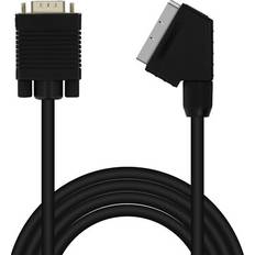 Cable Video VGA Male To Peritel Male 1.8m
