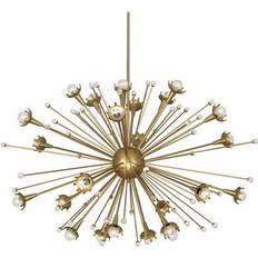 Jonathan Adler Taklampor Jonathan Adler Sputnik Taklampa Mässing Guld 85 x 53 cm Pendellampa 215.9cm