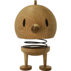 Bluetooth-højtalere Hoptimist Connox Bumble Speaker Oak Eg Rustfrit Stål