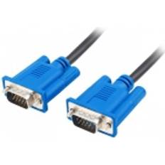 Kabler Lanberg 15 Pin HD D-Sub HD-15 Han 3 m Cable 10m