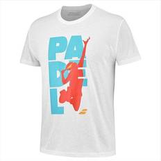 Tennis T-shirts Babolat Padel Cotton T-shirt - White
