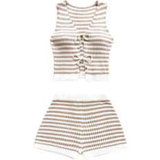 Randiga Jumpsuits & Overaller Shein Soleia Women's Casual Summer Set - Multicolor