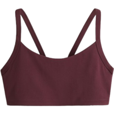 H&M Medium Support Sports Bra With Softmove - Burgundy