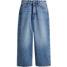 H&M Dame Vide Jeans - Denimblå