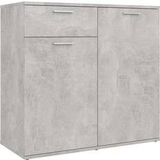 vidaXL Sonoma Concrete Grey Sideboard 36x75cm