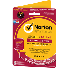 Norton antivirus Norton Norton Security Deluxe 1+2 Antivirus Med VPN