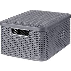Curver 443866 Metallic Silver Förvaringslåda 18L