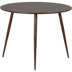 100.0 cm Spiseborde Venture Design Plaza Brown Dining Table 100cm