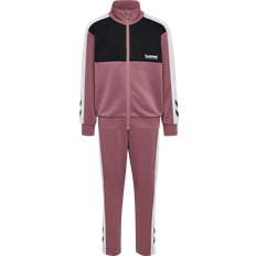 Golf Børnetøj Hummel HmlJr Colorblock Tracksuit Wistful Mauve -