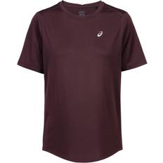 Red - Running Tops Asics Core T-Shirt Womens - Red