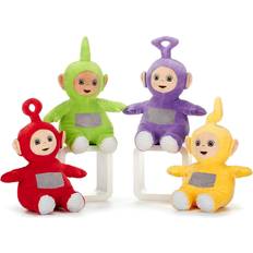 Teletubbies plyschdjur, premiumkvalitet, supermjukt gosedjur, Po, Tinky-Winky, Laa-Laa, Dipsy plyschpjäs, 37 cm officiell licens familjeutgåva 4-pack
