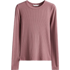 H&M Ribbed Top - Dusty Pink