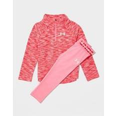 Under Armour Twist 1/4 Zip Track Top Leggings Set - Rosa