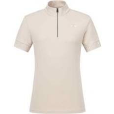 Beige - Sportswear Garment Polo Shirts HV Polo Technical Riding For Women - Beige