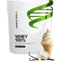 Body Science Proteinpulver Whey 100% 1 kg French Vanilla