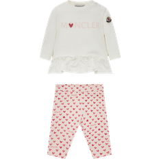 Moncler Other Sets Children's Clothing Moncler Heart Print Cotton Set Girl - Multicolour