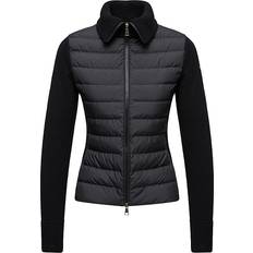 Woman Cardigans Moncler Two-material Cardigan