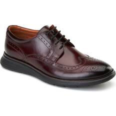 Adult Low Shoes Base Bordo Brogues Shoes - Red