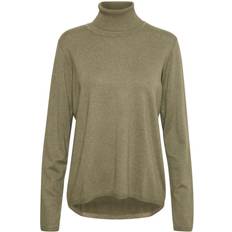 Turtleneck Sweater Annemarie Loose - Vert