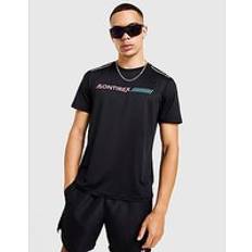 Montirex Men T-shirts Montirex Proton Linear T-Shirt - Black