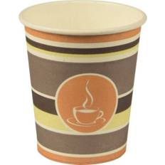 Piatti, Tazze e Posate Papstar 90128 Tazza Coffee To Go 90128 0,2l marrone 50 Pz/Conf
