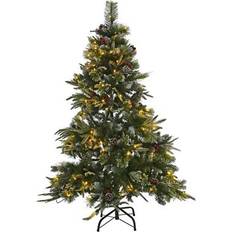 Pre-Lit Frosted 5 6 7ft Christmas Tree