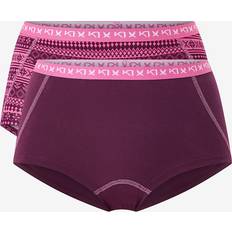 Hipsters - Röda Trosor Kari Traa Hipstertrosor Tina Hipster 2-Pack - Lila