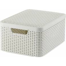 Curver 443865 Creamy White Storage Box 18L
