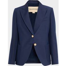 Valentino Garavani Giacca Single-Breasted Blazer - LT Blue