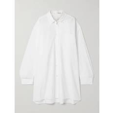 Victoria Oversized Button Front Shirt - White