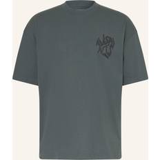 AllSaints Clothing AllSaints Orlando Cotton T-Shirt - Sunil Blue