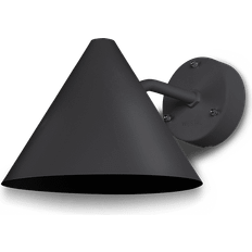 IP21 Vägglampor Westal Funnel Black Wall light