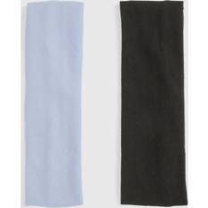 Accessories boohoo Jersey Headbands 2 Pack - Blue