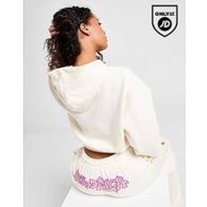 Lucky Wide Leg Joggers - White