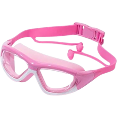 Shein 3pcs Anti-Fog Waterproof Children Goggles - Hot Pink