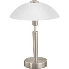 Sølv Bordlamper Eglo Solo 1 85104 Bordlampe 35cm