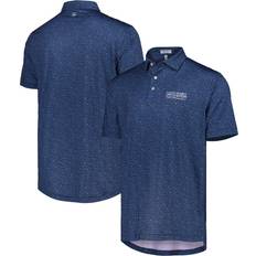 Golf - Women Clothing Peter Millar Open Royal Porthcawl Printed Performance Polo - Navy