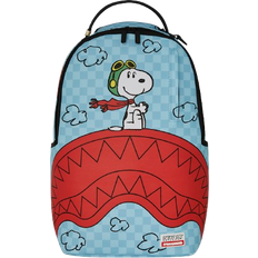 Sprayground Snoopy Pilot Shark Dlxsv Backpack - Blue