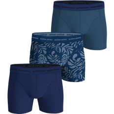 Björn Borg 3XL Underbukser Björn Borg Cotton Stretch Boxer 3p Multipack - Blå