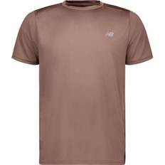 New Balance Kläder New Balance M Run Earth Shadow T-shirt - Small