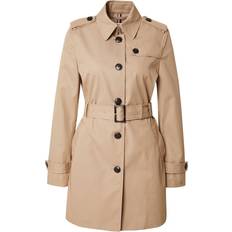 Tommy Hilfiger Single Breasted Trench Coat - Nos Beige