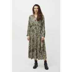 PULZ Jeans Klänningar PULZ Jeans Pzedina Dress - Grön