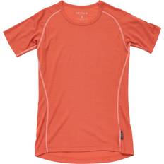 Gang & Vandring - Orange Toppe svedundertøj Devold Lauparen Merino 190 Base Tee Undertøj - Rød