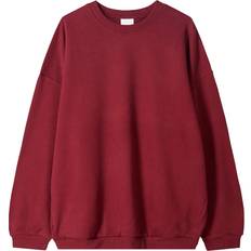 Bershka Kläder Bershka Grenadine Sweatshirt - Vinröd