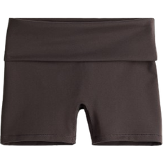 H&M Sports Cycling Shorts with SoftMove - Brown
