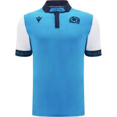 Adult National Team Jerseys Macron 2024-2025 Scotland Rugby Away SS Cotton Shirt