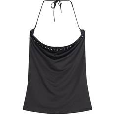 Genanvendt materiale Toppe Bershka Overdel sort